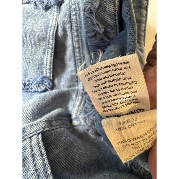 Fantastic Fawn High Rise Fringe Cut Off Booty Shorts Cowgirl Boho Western Sz L - Picture 5 of 9